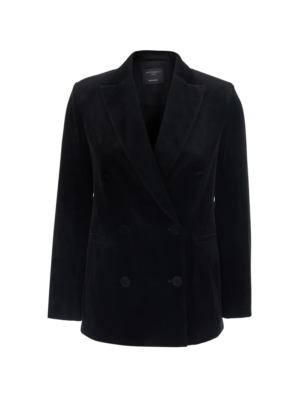 Antonelli Galbusera double-breasted blazer - Schwarz