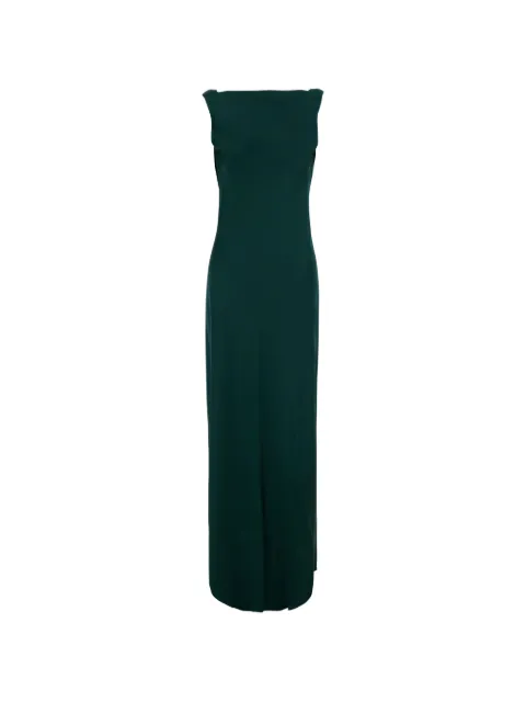 Antonelli cowl-back sleeveless maxi dress