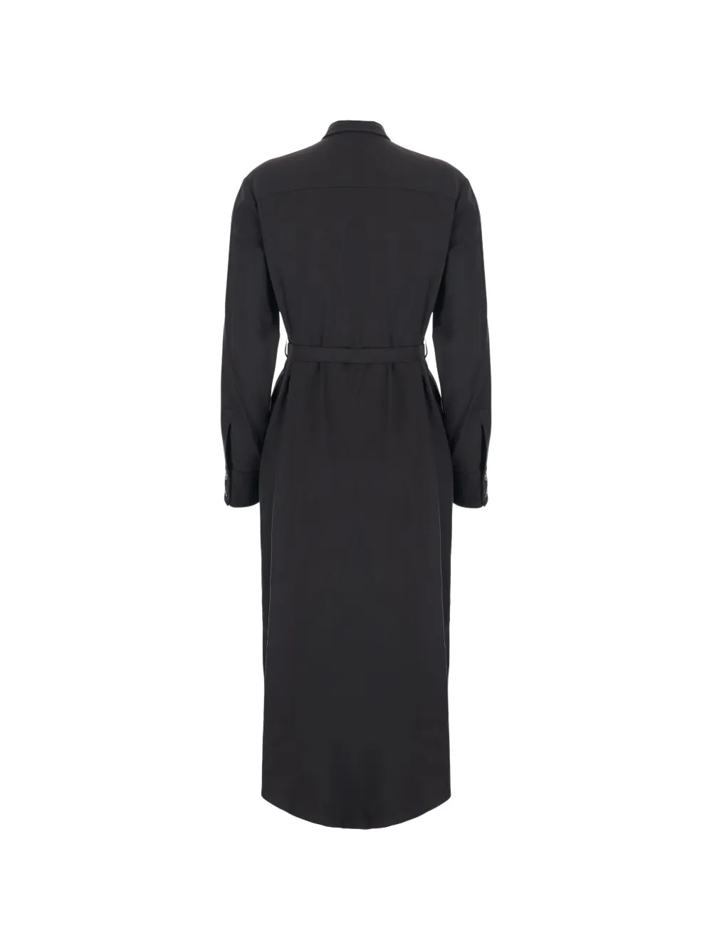 Antonelli Mykonos maxi-jurk met ceintuur en kralen Bruin