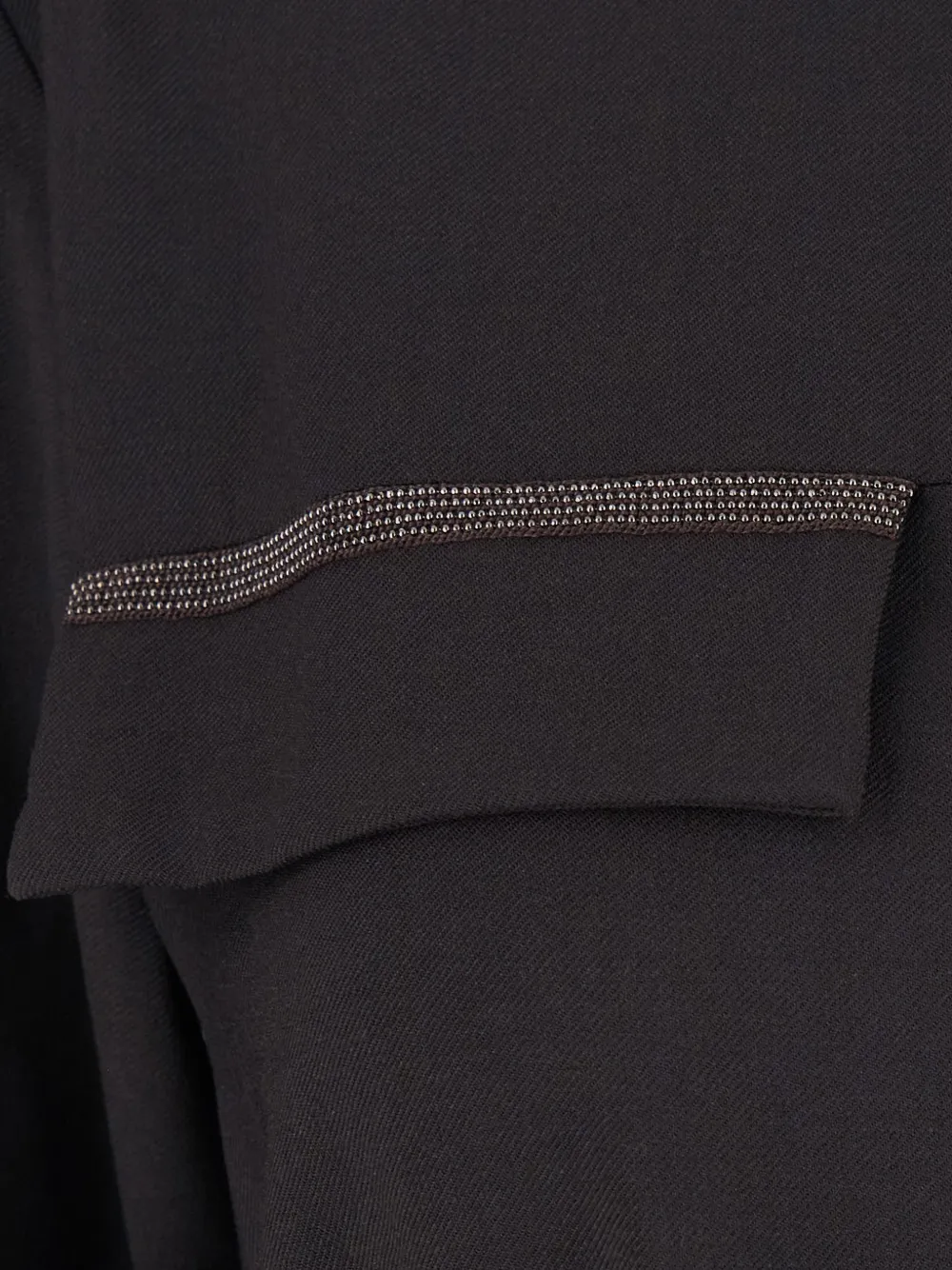 Antonelli Mykonos maxi-jurk met ceintuur en kralen Bruin