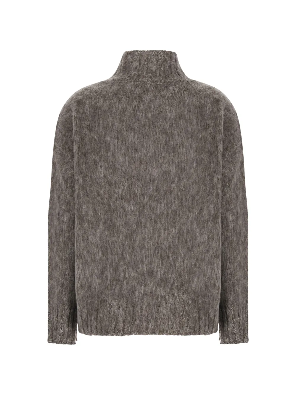 Antonelli Anatolia high-neck brushed sweater Grijs