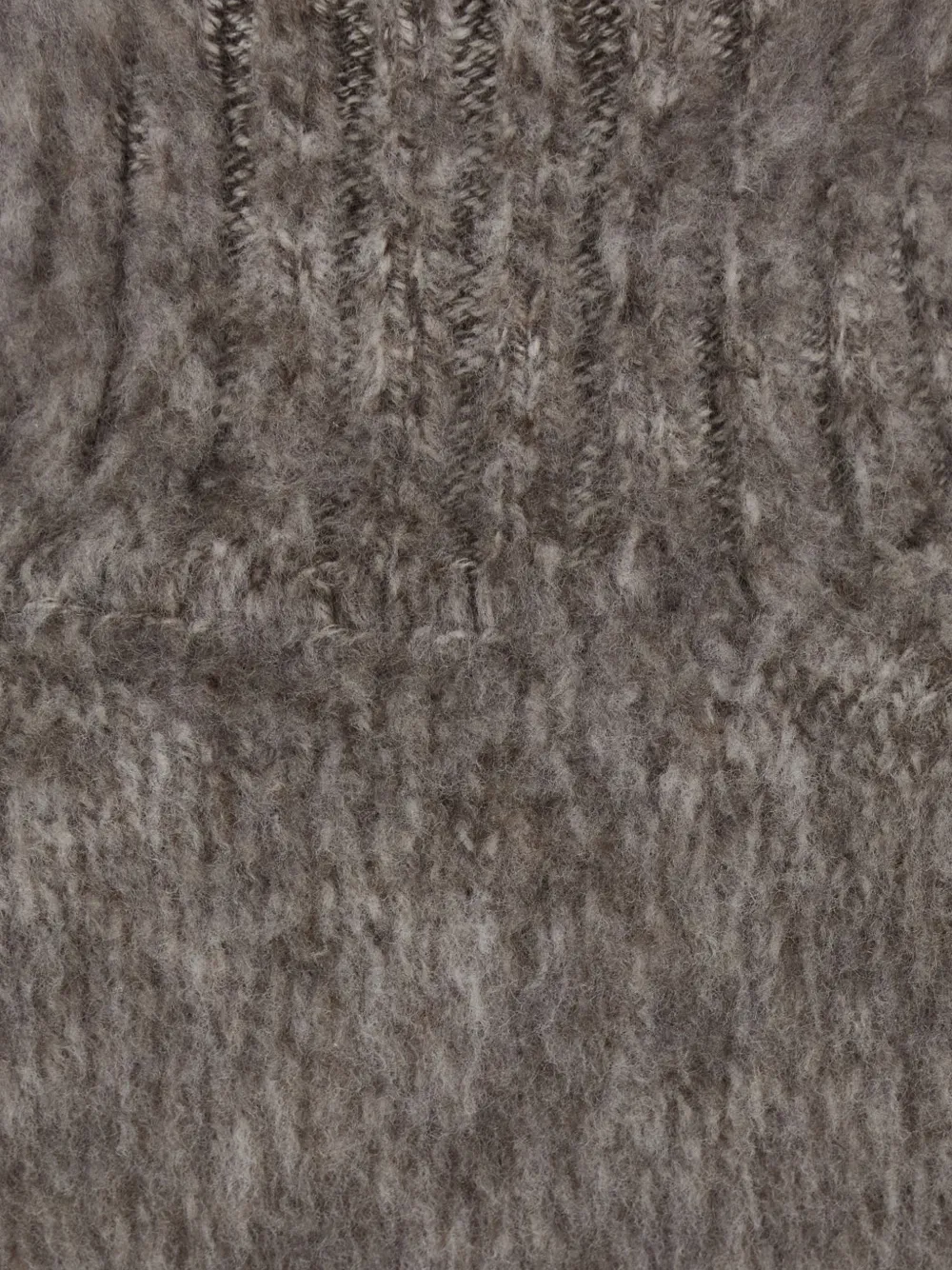 Antonelli Anatolia high-neck brushed sweater Grijs