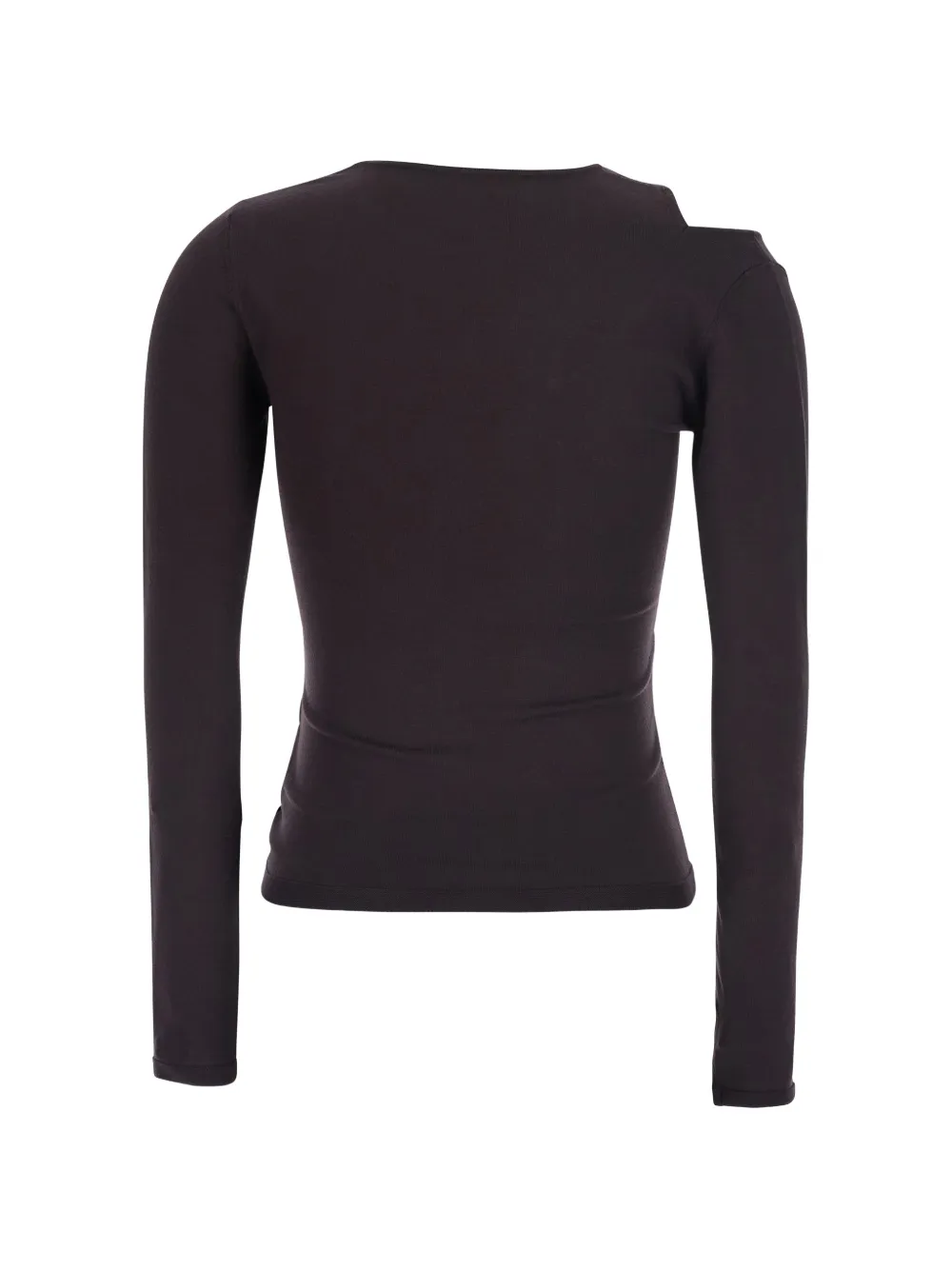 Federica Tosi Sweater met uitgesneden details en strik Bruin