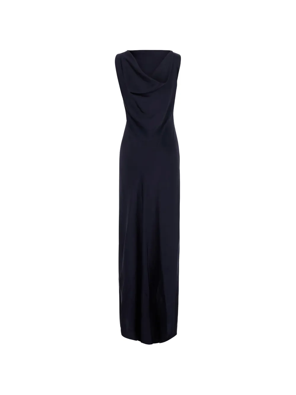 Antonelli cowl-back sleeveless maxi dress Blauw