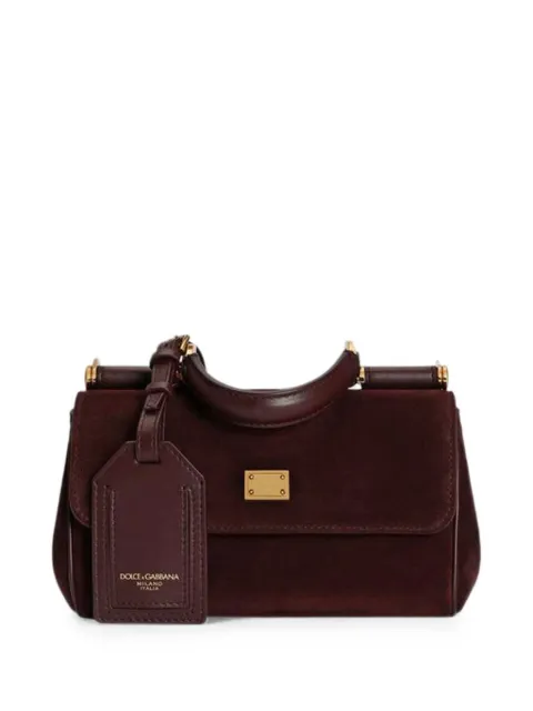 Dolce & Gabbana mini My Sicily handbag in split leather