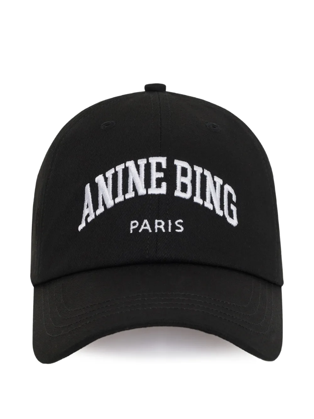 ANINE BING Cappello da baseball con logo - Nero