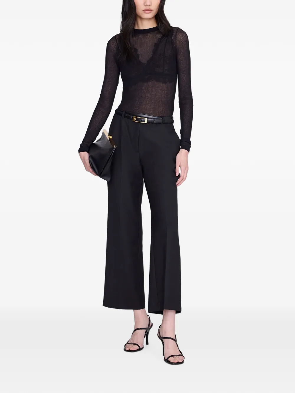 ANINE BING Thomas broek Zwart