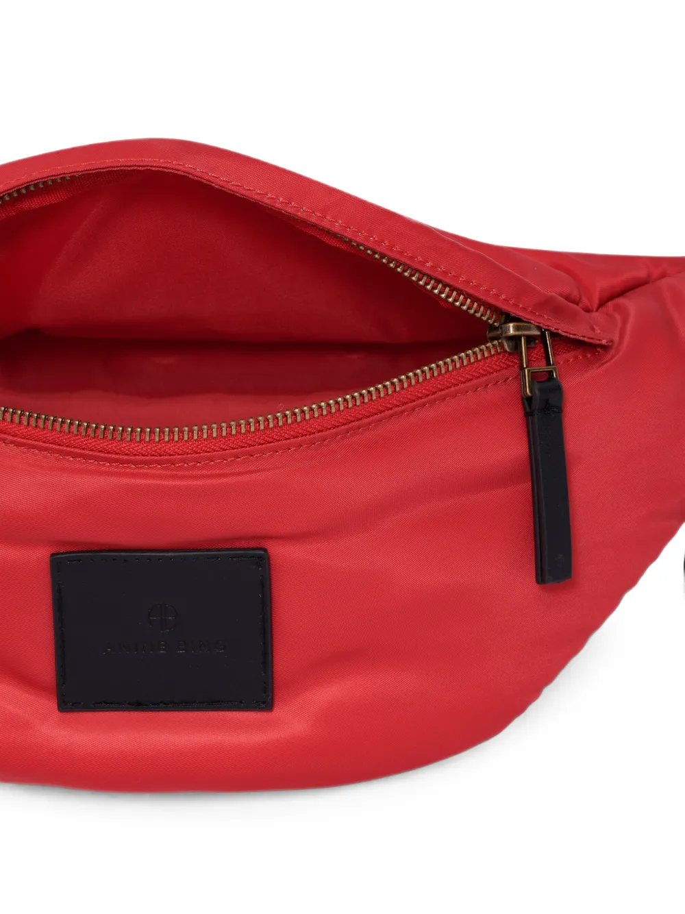 ANINE BING Kleine Leon nylon heuptas Rood