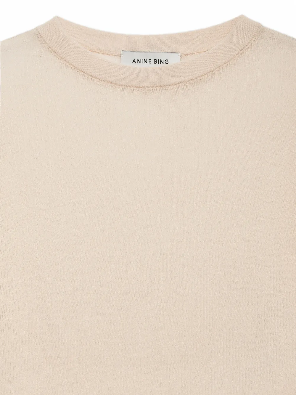 ANINE BING Tiana trui Beige