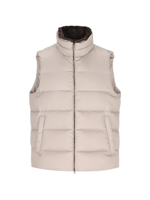 Herno quilted high-neck gilet