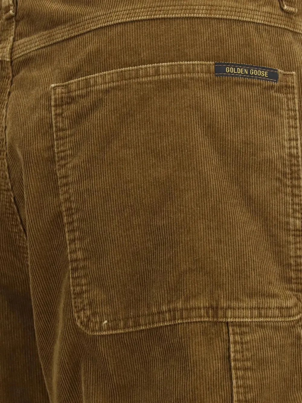 Golden Goose Journey ribfluwelen broek Bruin