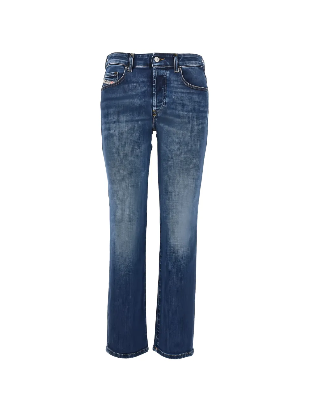 Diesel 1989 whiskered jeans - Blu