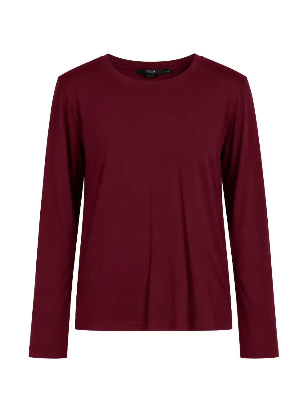 Seventy T-shirt met ronde hals Rood