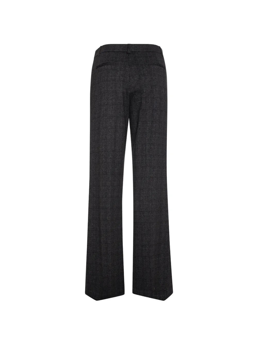 FRACOMINA Price Of Wales broek met wijde pijpen Grijs