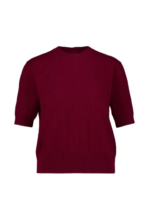 Altuzarra Otto button-back short-sleeve sweater