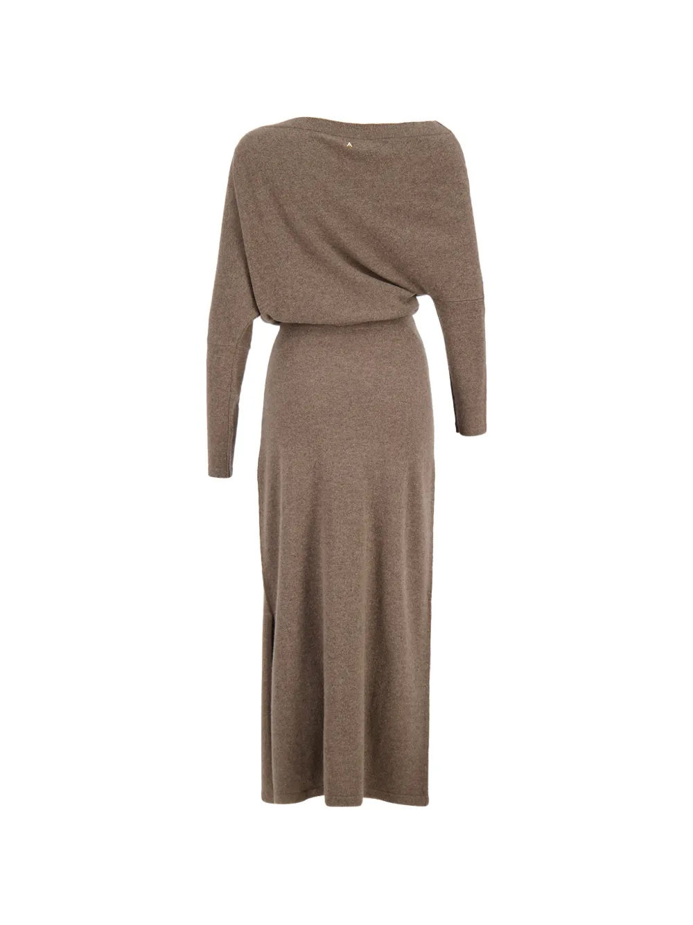 Altuzarra Kasos asymmetrische maxi-jurk Bruin