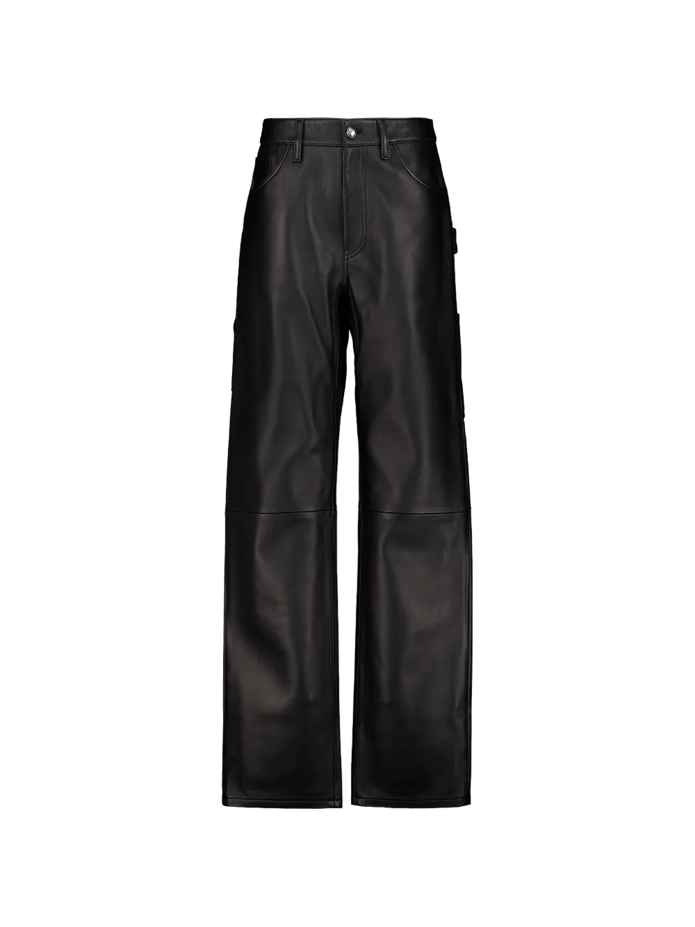 Altuzarra Mills straight-leg leather trousers · 40