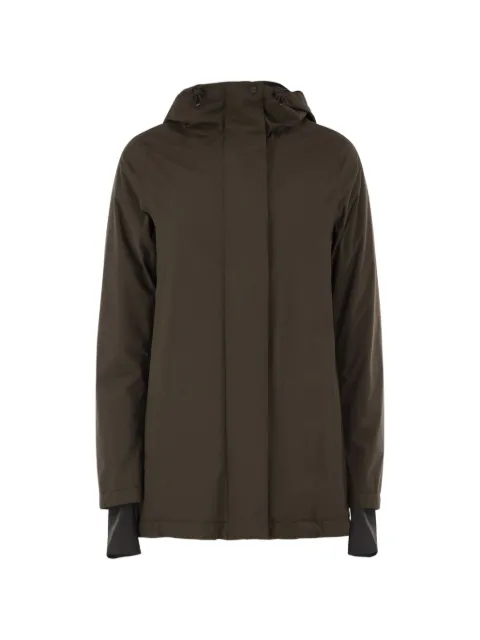 Herno A-Shape 2Layers hooded jacket