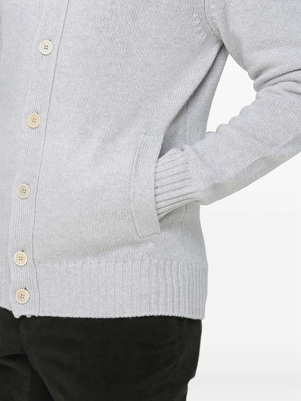 Zanone Chioto button-up cardigan Grijs