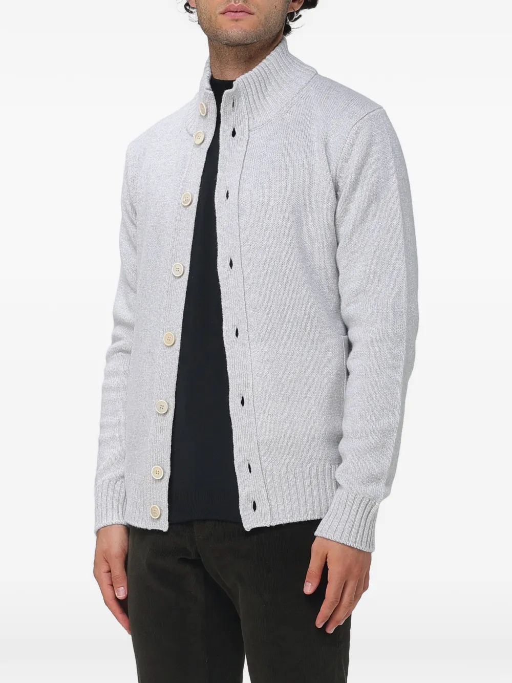 Zanone Chioto button-up cardigan Grijs