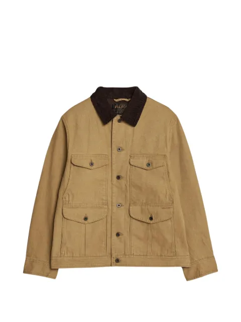 Filson corduroy-collar multi-pocket jacket