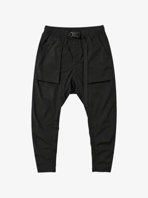 Thom Krom buckle-fastening drop-crotch trousers
