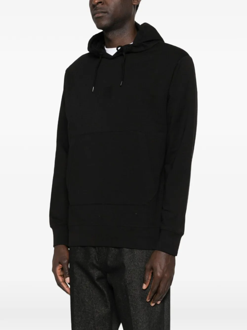 C.P. Company Metropolis Series hoodie met logopatch Zwart