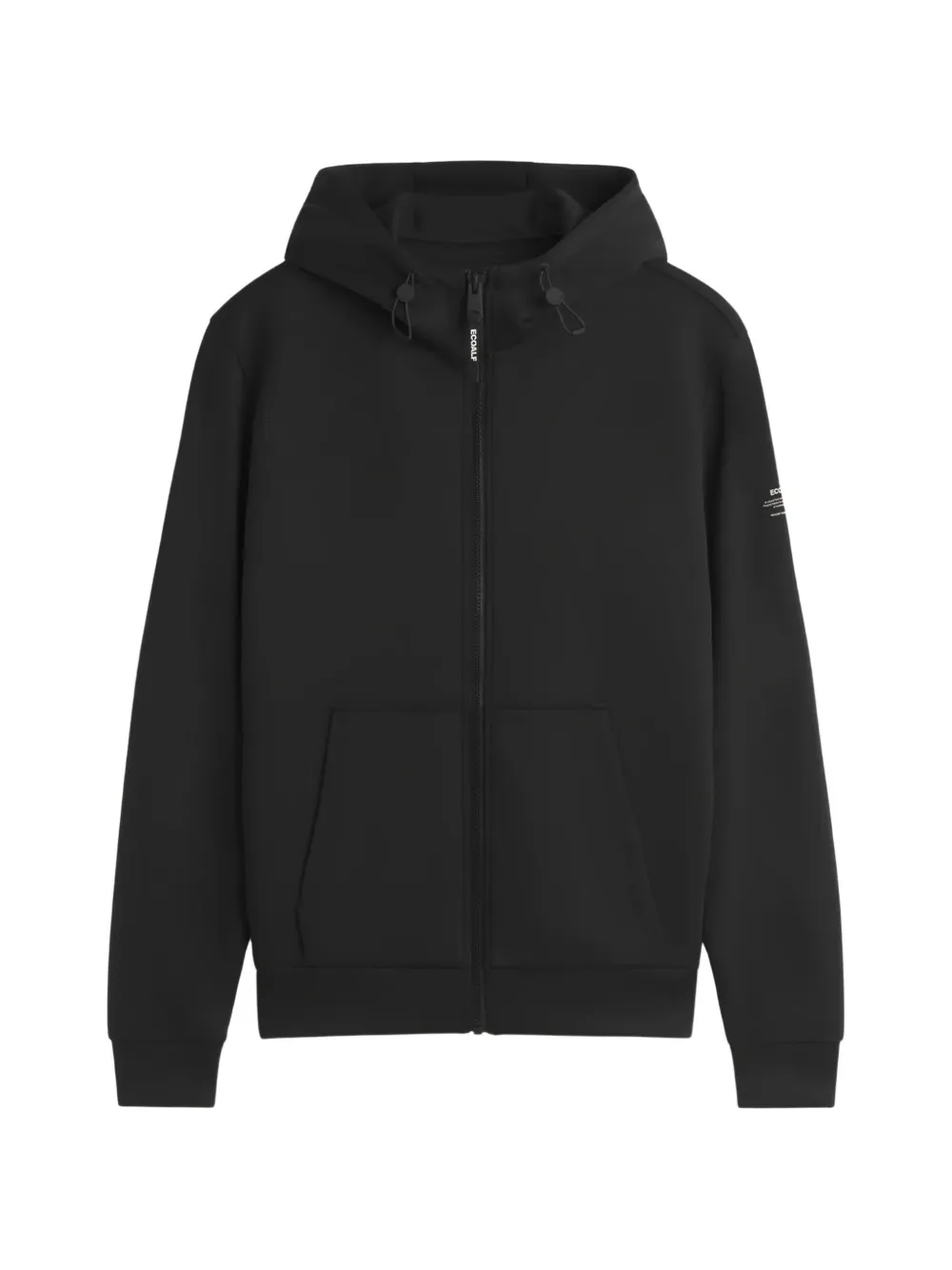Ecoalf Agadir zip-up hoodie - Schwarz