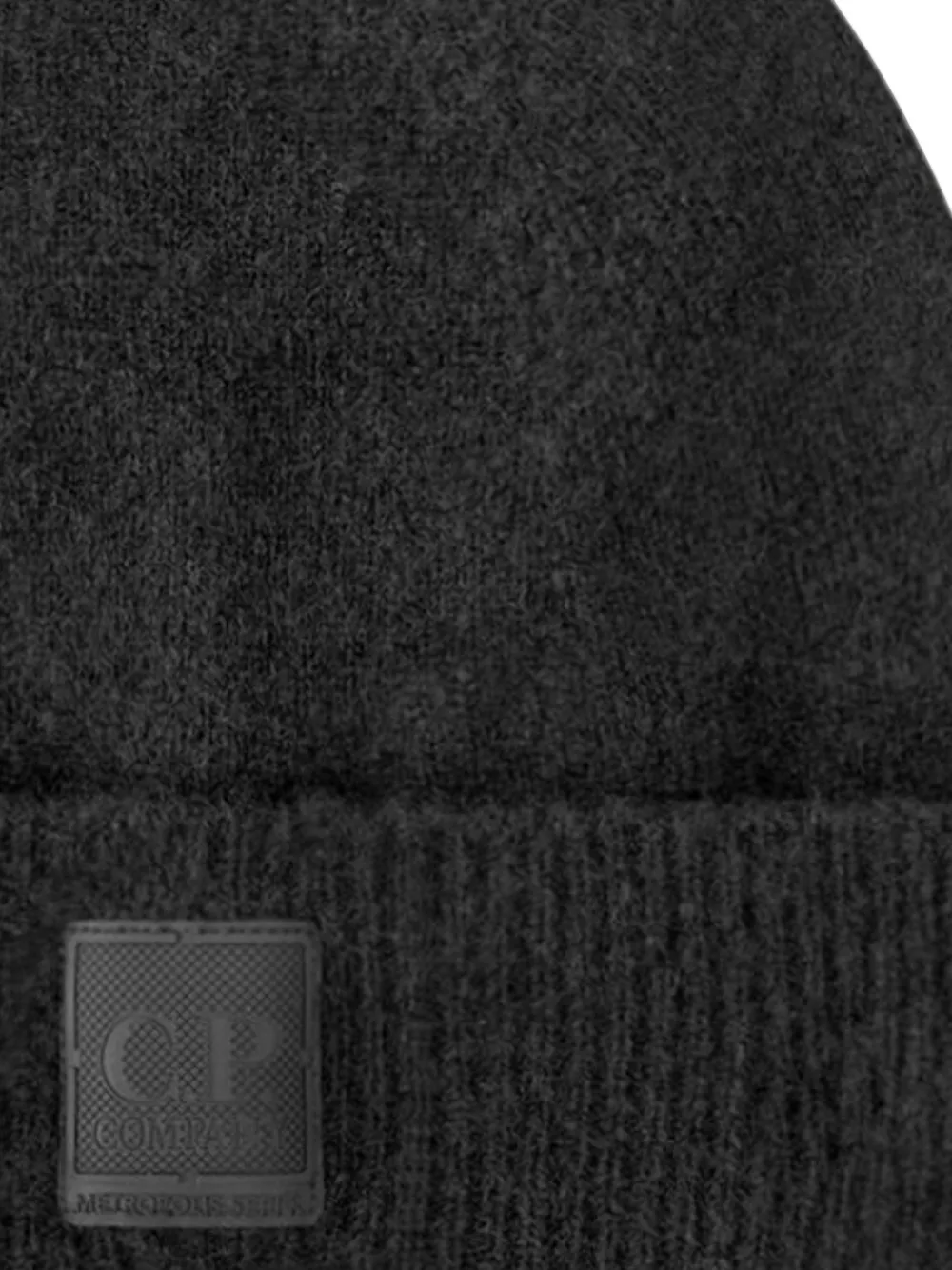C.P. Company Metropolis Series bouclè extrafine merino beanie Grijs