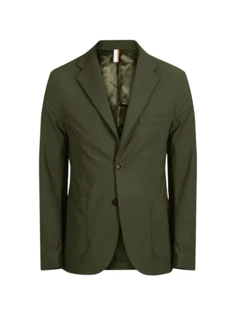 PMDS single-breasted notch-lapel blazer