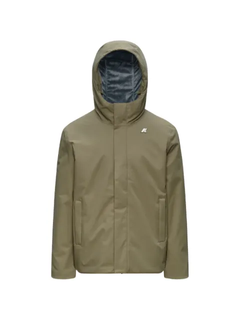 K-Way Jacko logo-patch hooded jacket