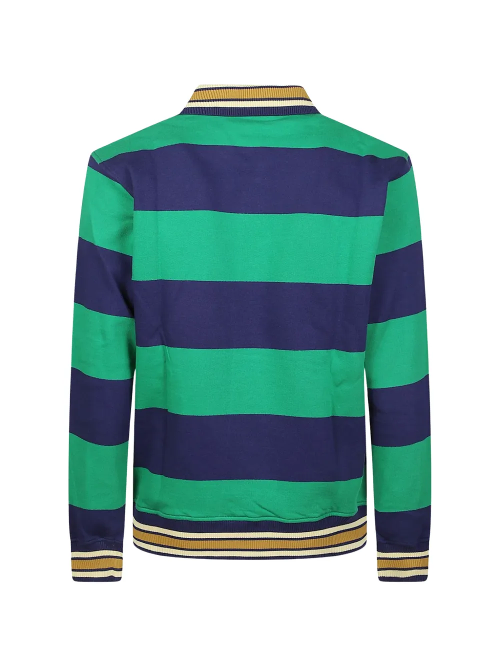 Drôle De Monsieur Gestreept poloshirt Groen