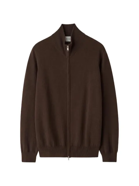 Soft Goat zip-up cashmere sweater