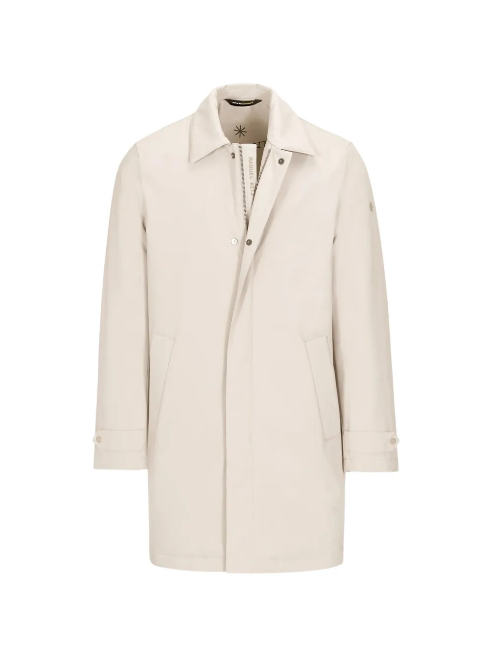 Manuel Ritz concealed-fastening coat - Tons neutres Manuel Ritz concealed-fastening coat - Tons neutres