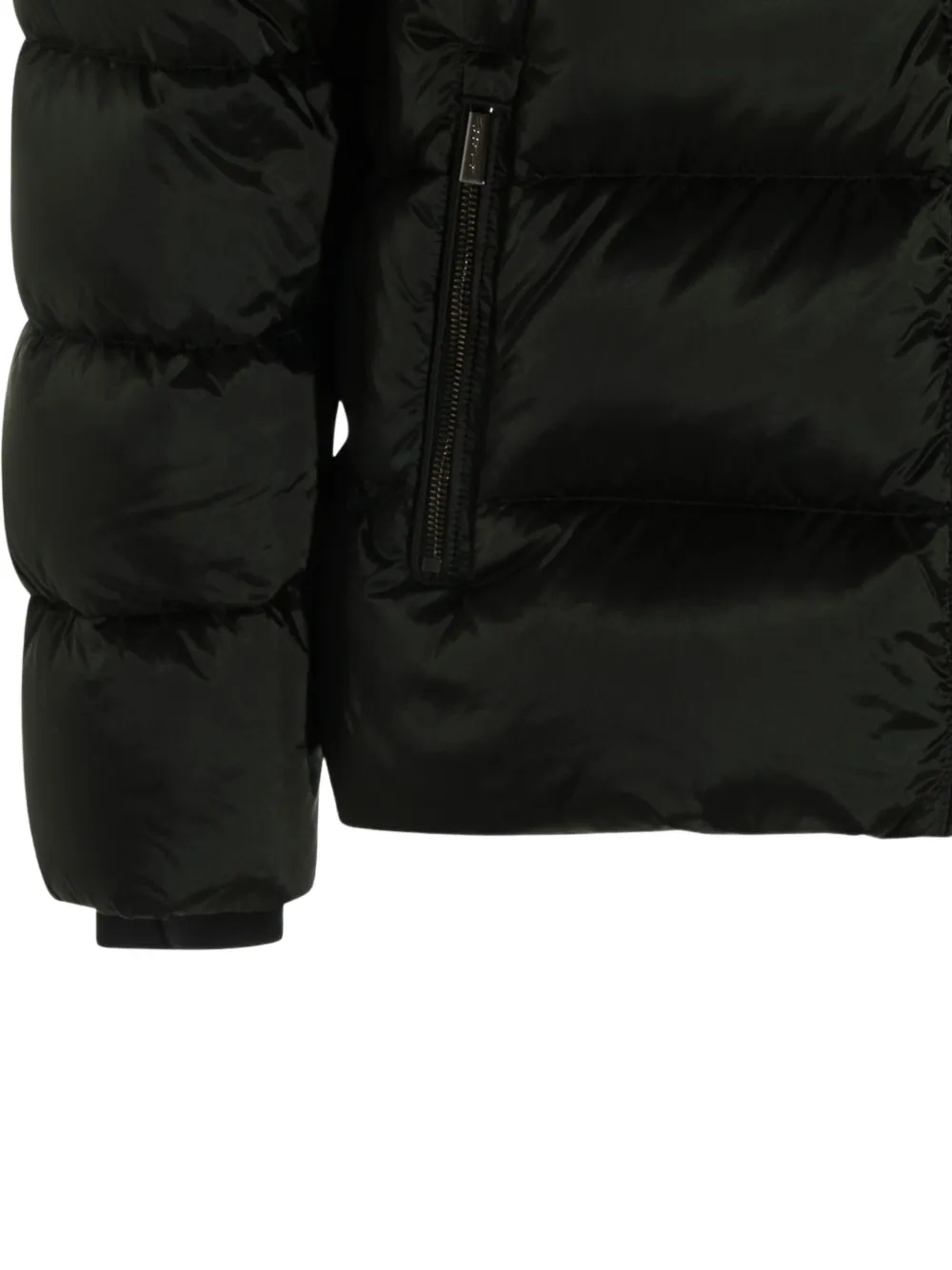 Moorer Brett-SH padded hooded jacket Groen