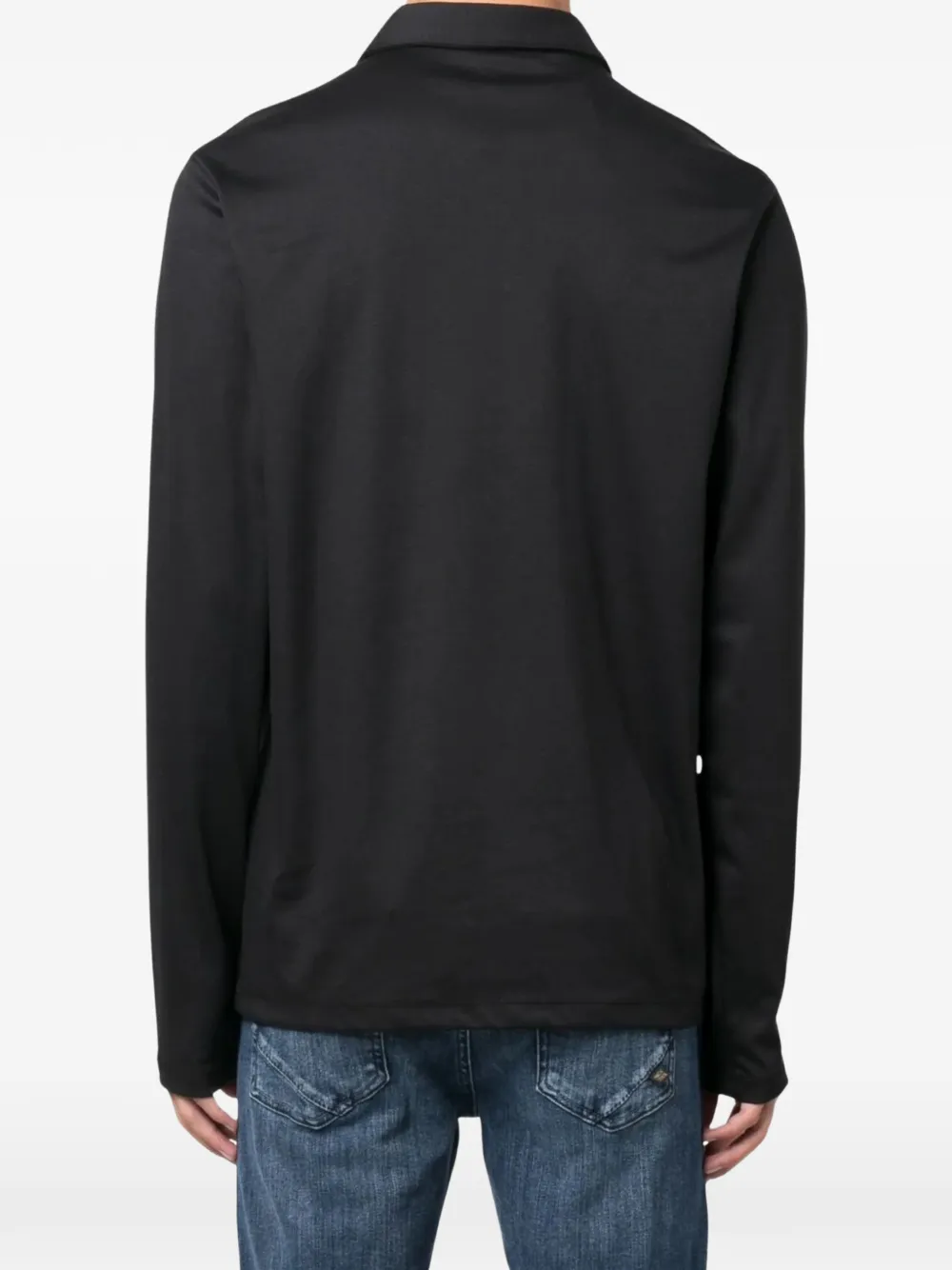 Michael Kors Poloshirt met lange mouwen Zwart