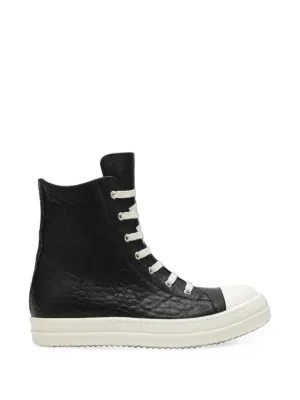 Rick Owens DRKSHDW Hollywood High Sneakers | Black | FARFETCH