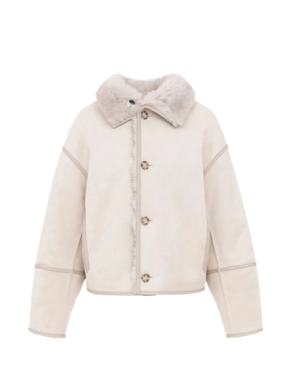 Urbancode Jack van imitatiebont Beige