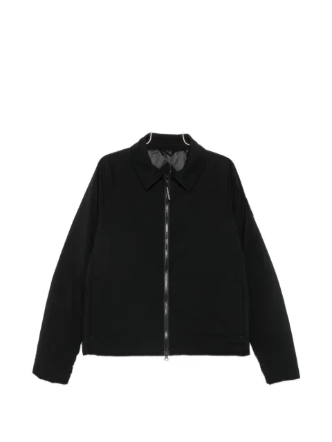 Canada Goose logo-patch zip-up coat
