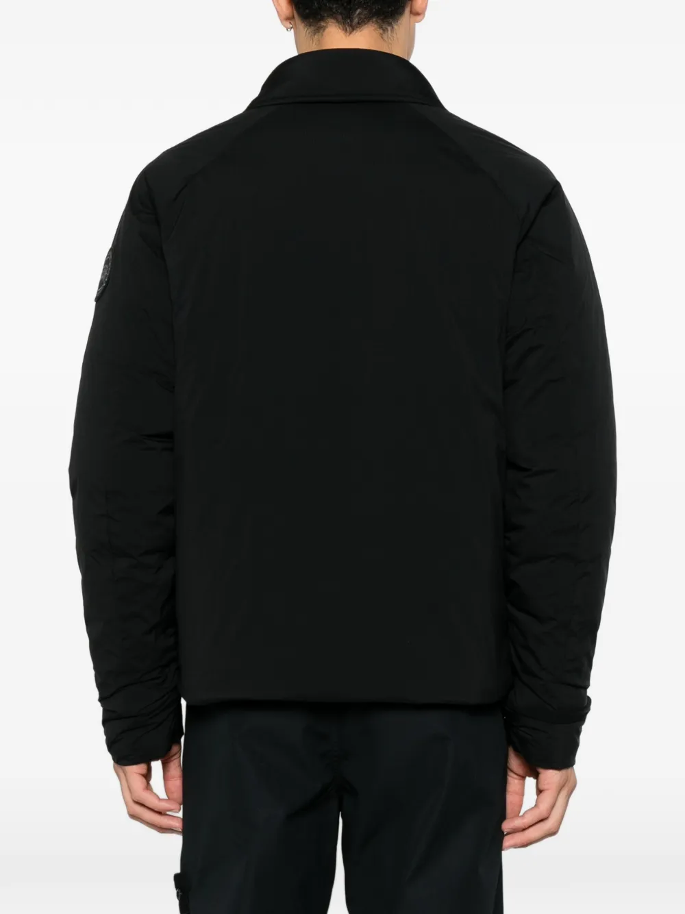 Canada Goose Jas met rits en logo-patch Zwart