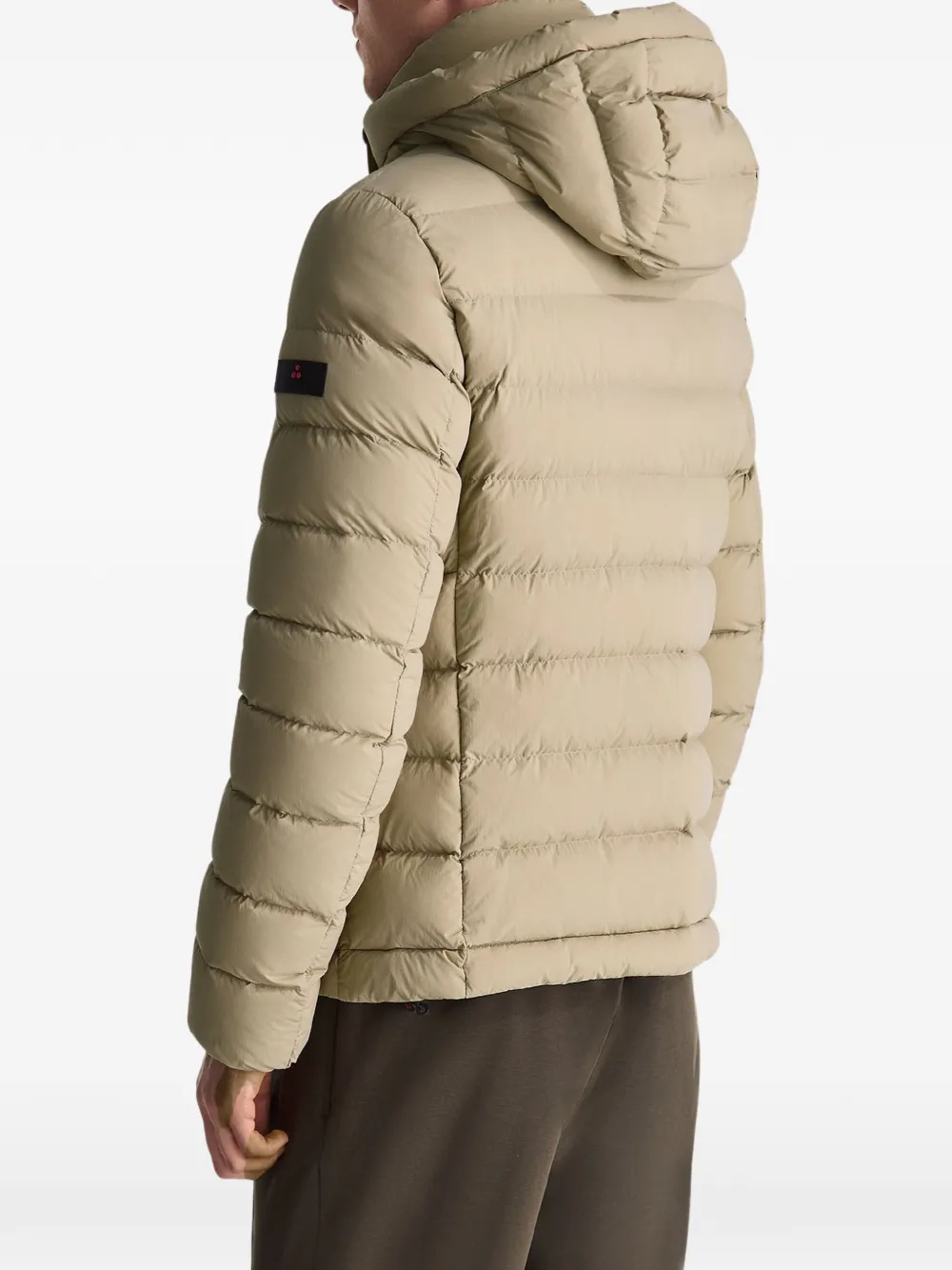 Peuterey Boggs gewatteerd donsjack met capuchon Beige