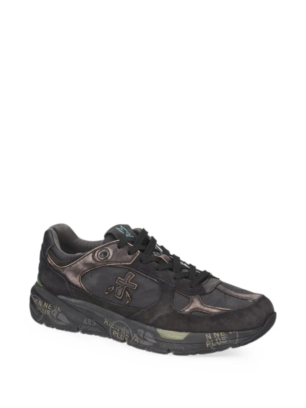 Premiata Sneakers met logopatch Zwart
