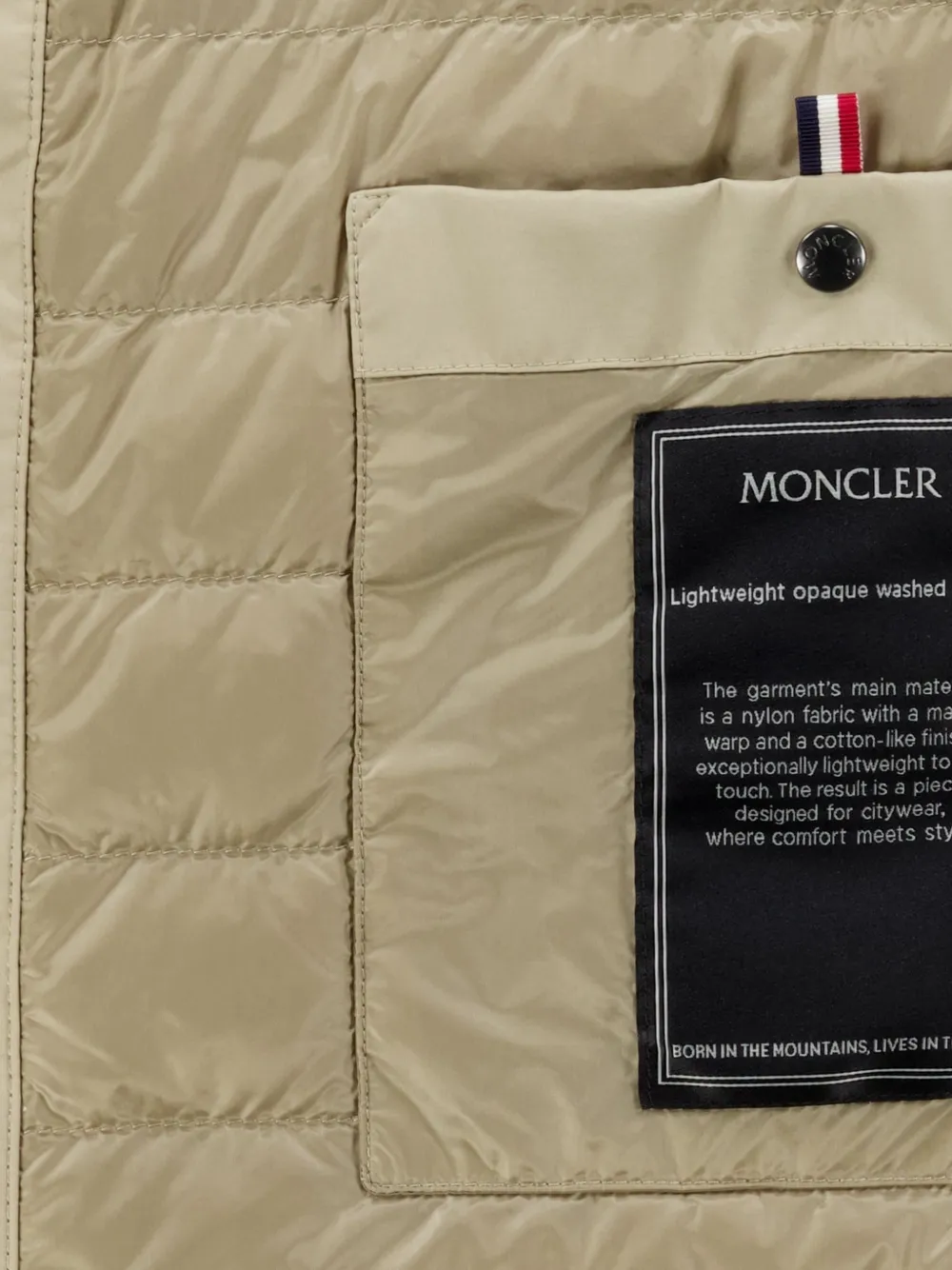 Moncler Revoline dons shirtjack Beige