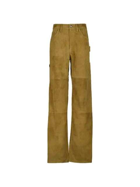 Altuzarra Mills goat suede trousers