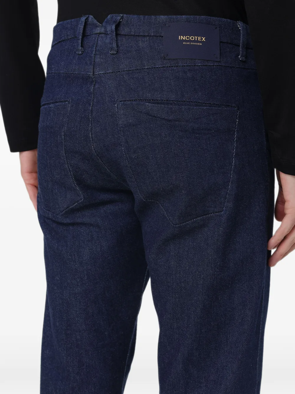 Incotex pleated jeans Blauw