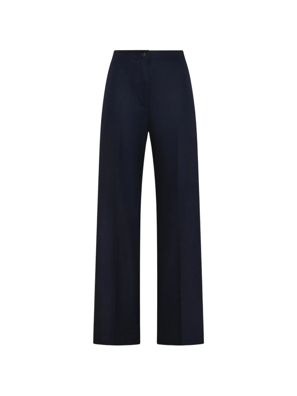 Seventy pressed-crease wide-leg trousers - Bleu