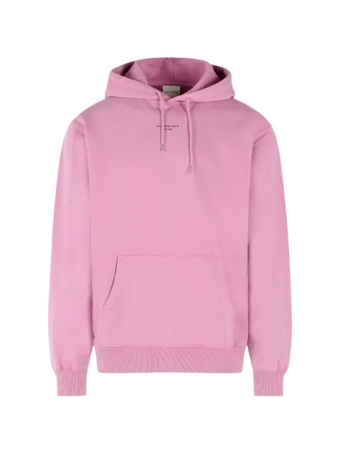 Drôle De Monsieur logo-print cotton hoodie