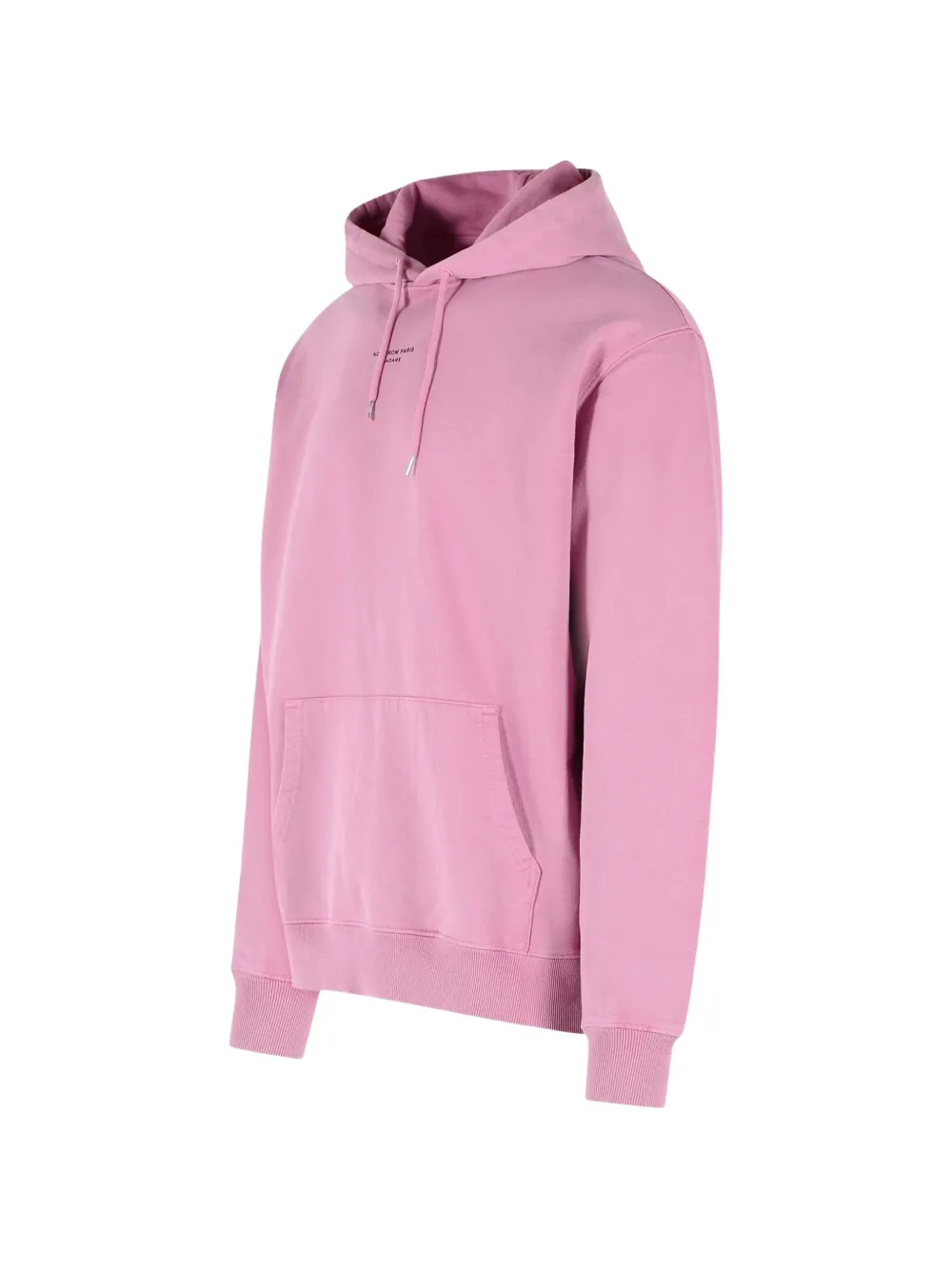 Drôle De Monsieur Katoenen hoodie met logoprint Roze