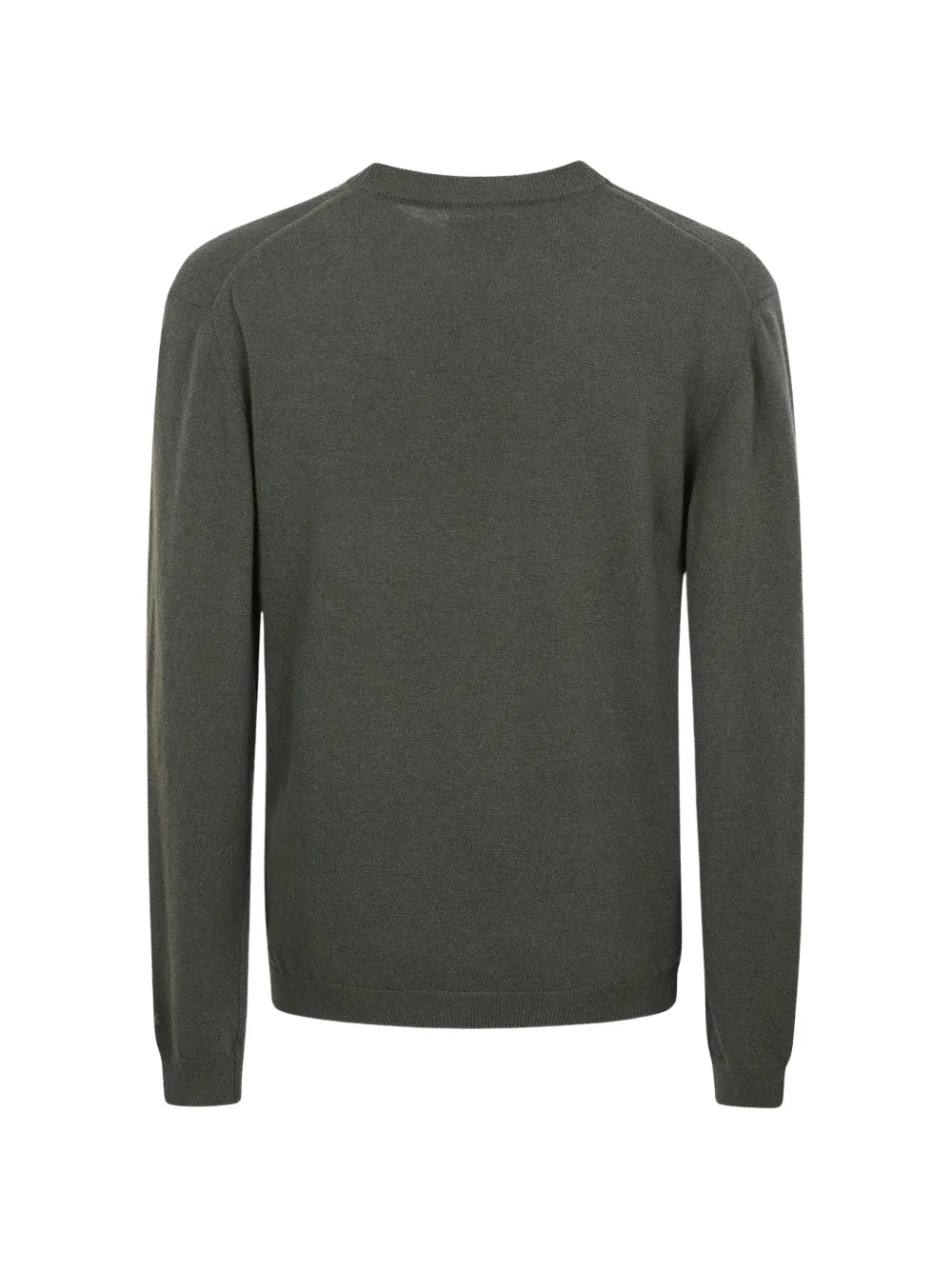 Woolrich crew-neck virgin wool sweater Groen