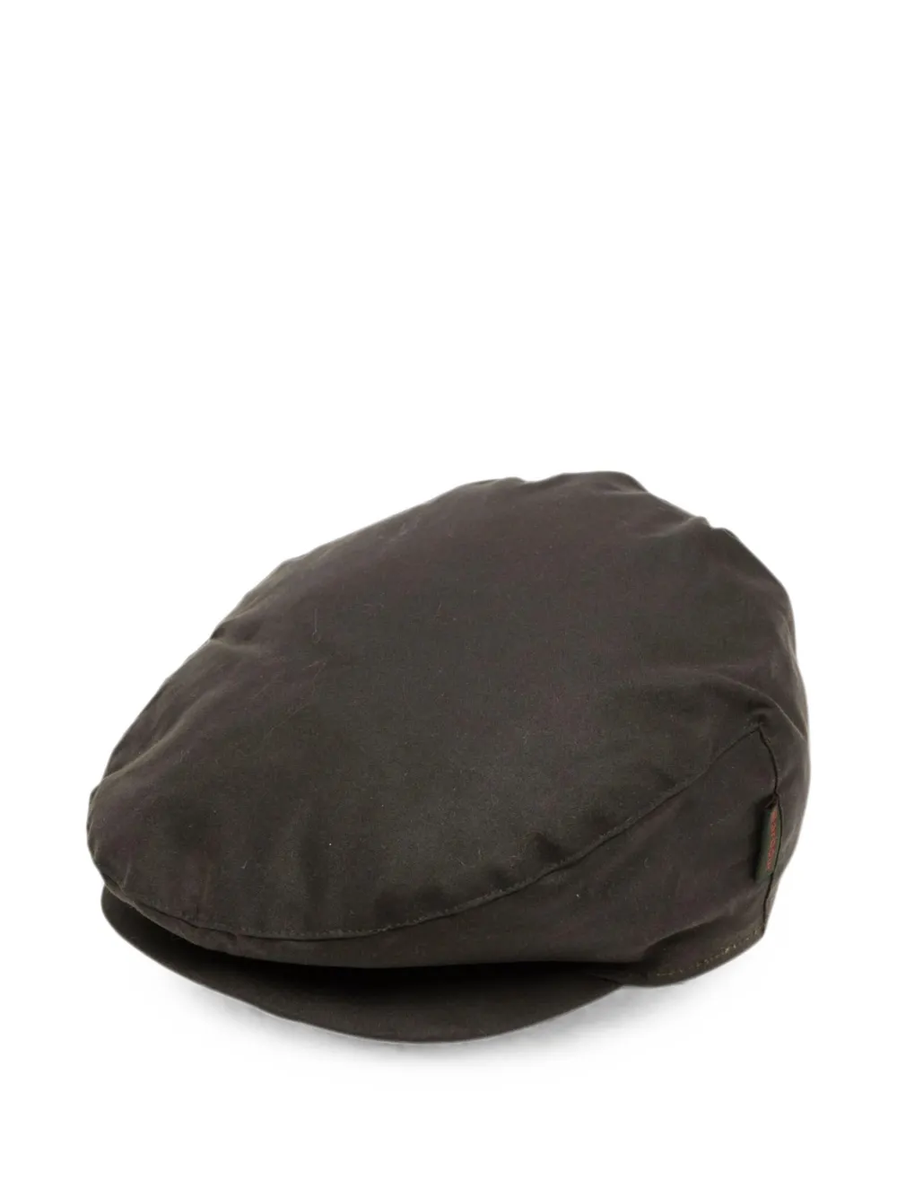 Barbour Cheviot waxed flat cap | Brown | Image 1